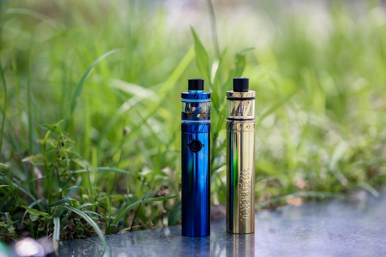 Wholesale vape supply showroom with devices and e-liquid